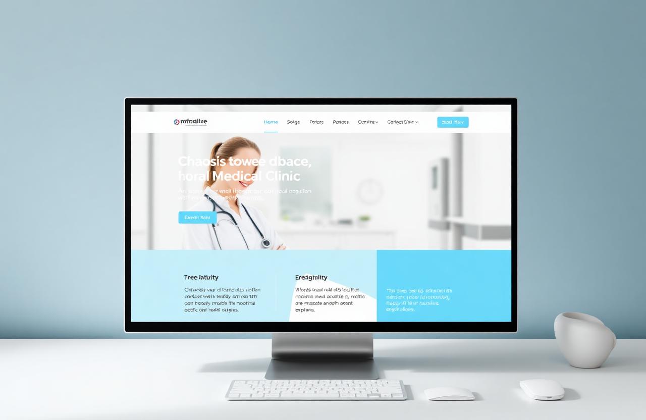 Novus Medical website design by Said Web Studio