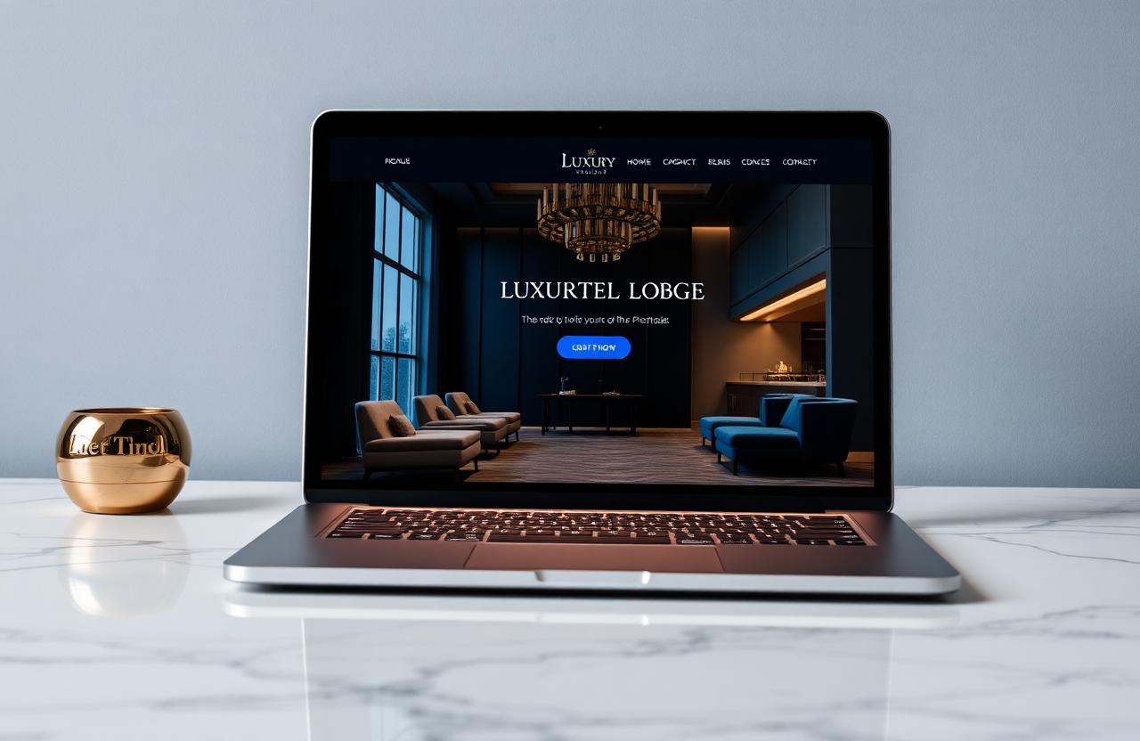 Azure Bay Resort website design by Said Web Studio